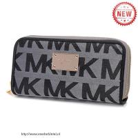 michael kors jet set continental groot grijs portefeuilles Portemonnee Kopen 75swk242